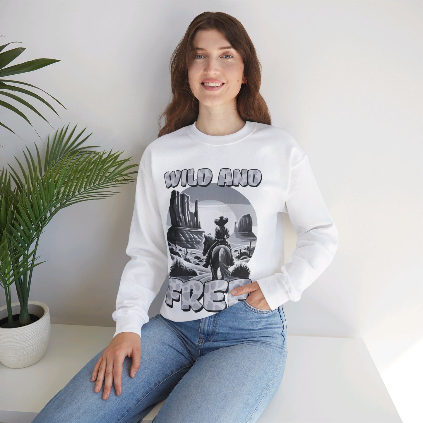 Wild 'n' Free Unisex Heavy Blend™ Crewneck Sweatshirt