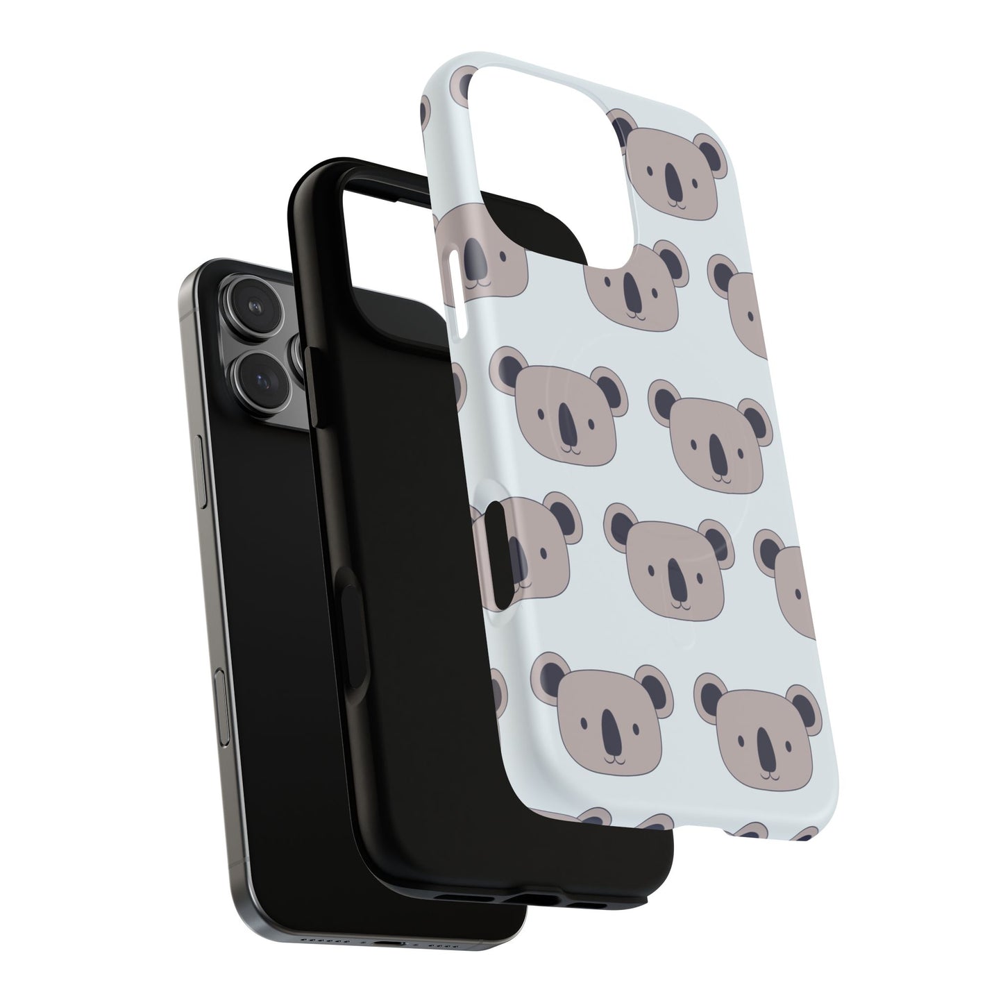 Cute Koala iPhone Case, Tough Magnetic iPhone Cases, Funny Animal Cases, Unique Gifts for Animal Lovers, Cute Phone Accessories, Birthday Gift