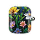 Flower Garden Stained Glass AirPod Case — Colorful Garden Protective Cover- Airpods Pro Gen 1 and 2, Gen 1 to 4.