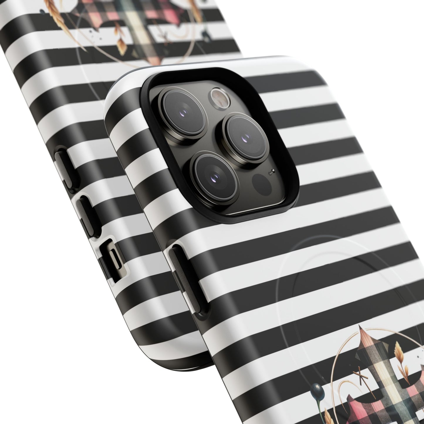 Striped in His Glory iPhone Case, Tough Magnetic Phone Protector, MagSafe iPhone Cover, Durable Case for Everyday Use, Gift for Nature Lovers, Vibrant Design.