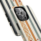 Terracotta Trails Tough Magnetic iPhone Cases for Everyday Use, Floral Patterned Stability Case, Gift for Her, Durable iPhone Accessory.