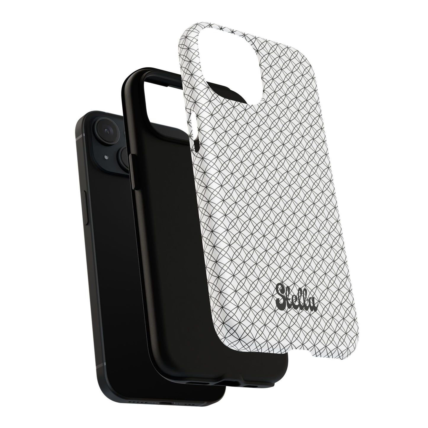 Personalized Geometric Phone Case, Stylish Tough Magnetic Cases, Unique Protection, Trendy Gift for Tech Lovers, Modern Mobile Accessory