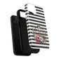 Striped in His Glory iPhone Case, Tough Magnetic Phone Protector, MagSafe iPhone Cover, Durable Case for Everyday Use, Gift for Nature Lovers, Vibrant Design.
