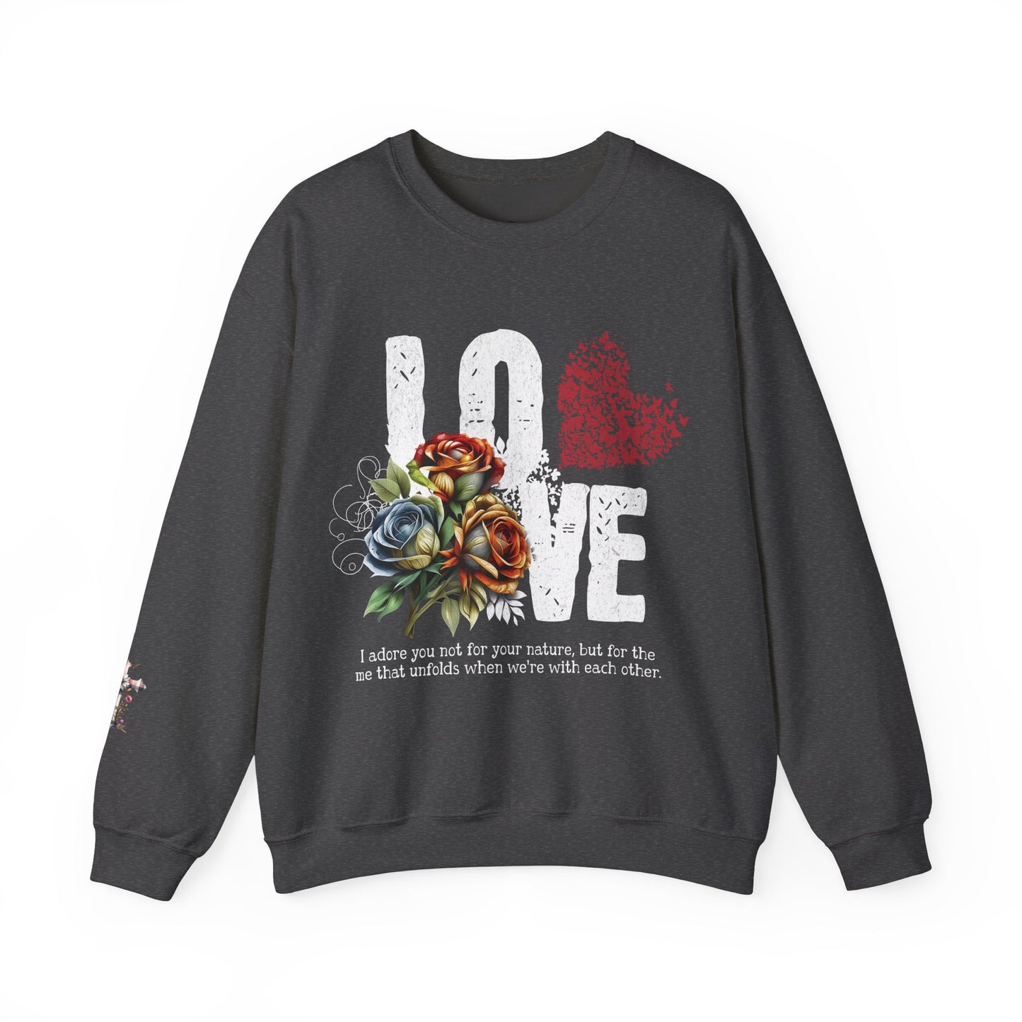 LOVE Always Unisex Heavy Blend™ Crewneck Sweatshirt.