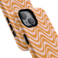 Stylish Tough Magnetic Case for Your iPhone - Trendy Wave Design, Durable Protector, Gift for Her, Cool Tech Accessory, Unique iPhone Cover, Magsafe iPhone Cover.