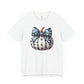 Polka Dot Pumpkin Charm Unisex Jersey Short Sleeve Tee