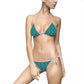 Turquoise Tropical Bliss Women's Bikini Swimsuit (AOP)- (PY)