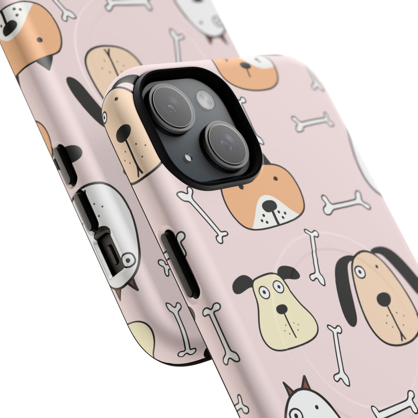 Cute Dog iPhone Case, Tough Magnetic Cases for Pet Lovers, Dog-Themed Accessories, Gift for Dog Owners, Unique iPhone Cover
