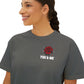 You and Me Valentine Women's Comfort Colors Boxy Tee