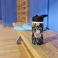 Personalized Black Composition Book Inspired Stainless Steel Water Bottle for Kids, School Supplies, Eco-Friendly Drinkware, Back to School, Teacher Gifts