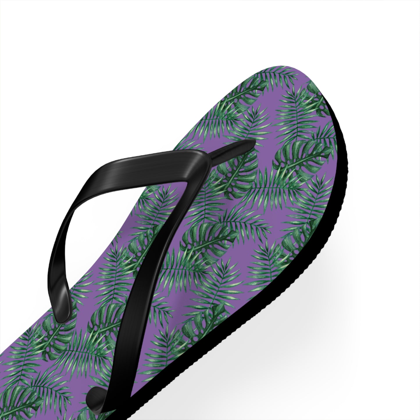 Purple Tropical Bliss Flip Flops