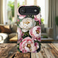 Floral Peonies Tough Magnetic Phone Cases, Durable Floral Phone Cover, Chic Flower Case, Stylish Phone Protector, Gift for Her