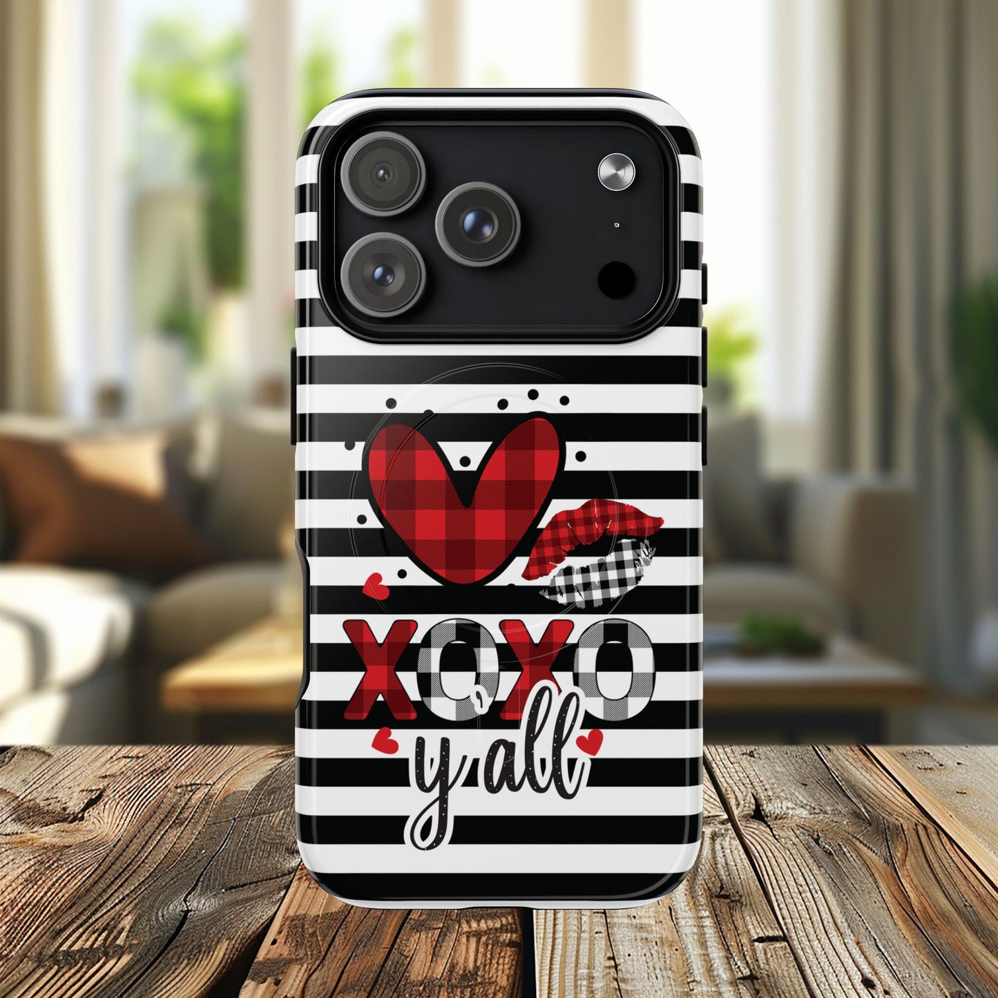 Stylish Tough Magnetic Phone Cases, Trendy Gifts for Her, Holiday Accessories, Floral Design, Cute Phone Protection
