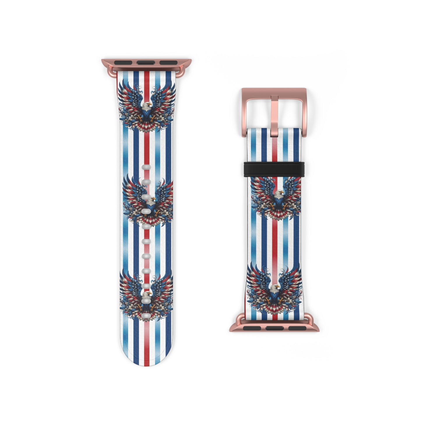 Patriotic Pride Eagle Watch Band - Stylish Accessory for Freedom Lovers.