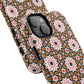 Bohemian Patterned Tough Magnetic Cases, Unique Phone Protection, Stylish Phone Cover, Gift for Trendsetters, Vibrant Designs