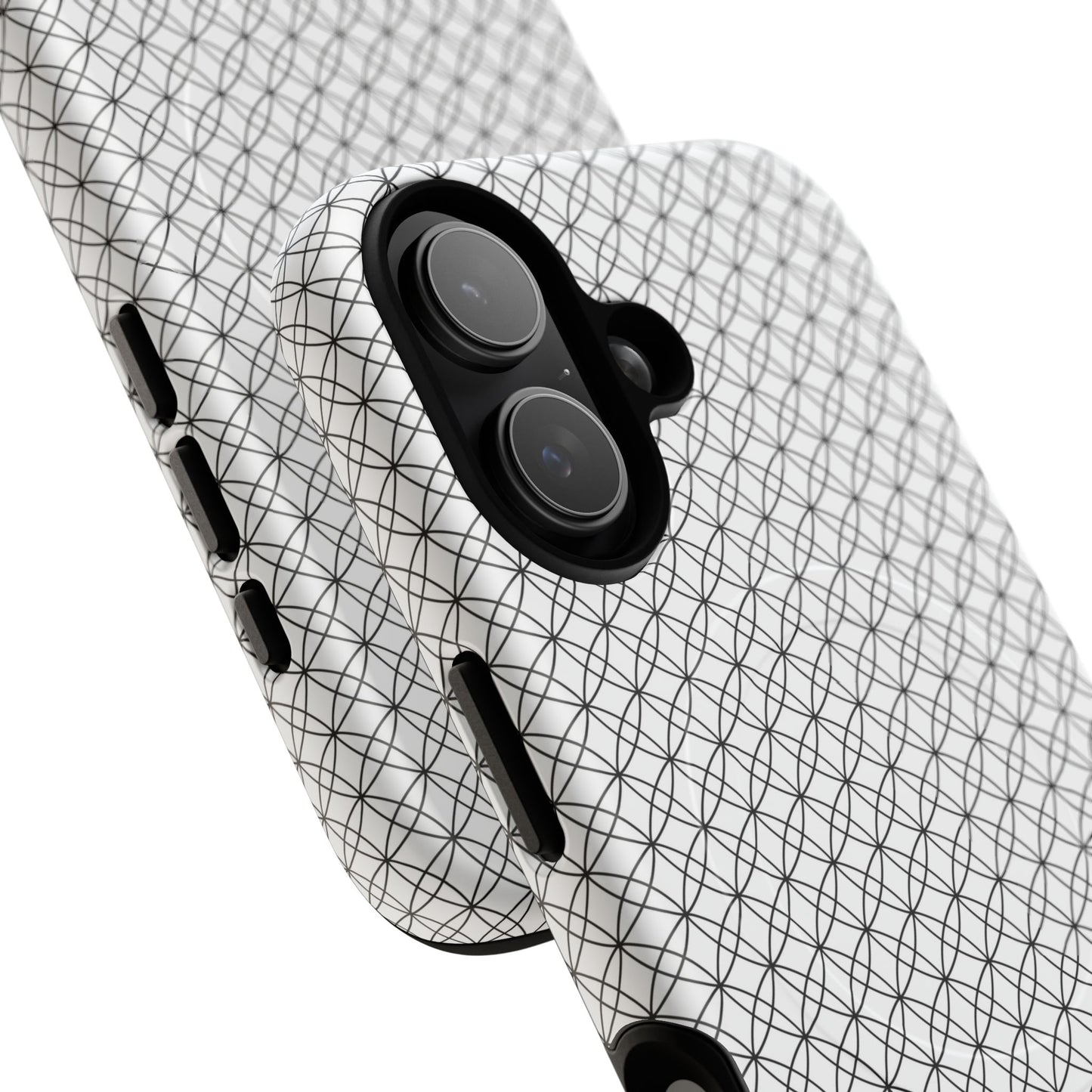 Personalized Geometric Phone Case, Stylish Tough Magnetic Cases, Unique Protection, Trendy Gift for Tech Lovers, Modern Mobile Accessory