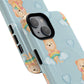 Cute Bear Magnetic iPhone Case, Kid-Friendly iPhone Cover, Stylish Cell Accessory, Gift for Kids, Durable Design for Any Occasion