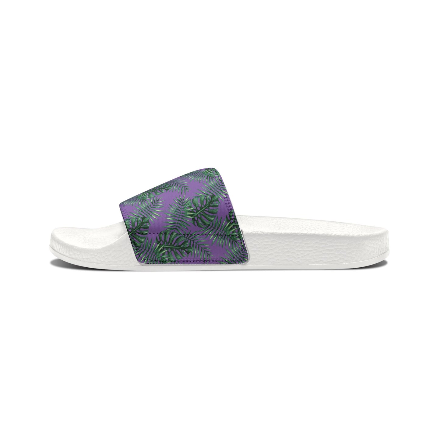 Tropical Bliss Purple Youth Removable-Strap Sandals