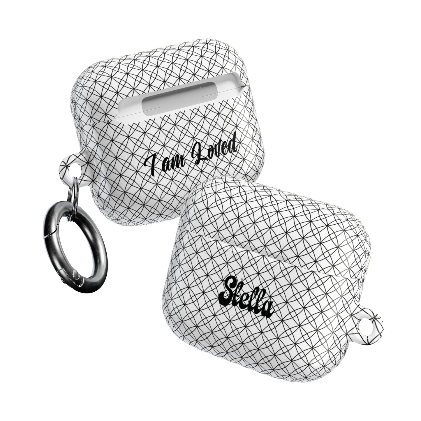 Personalized Geometric Airpods Pro/Gen 1, 2, 3, 4 Protector