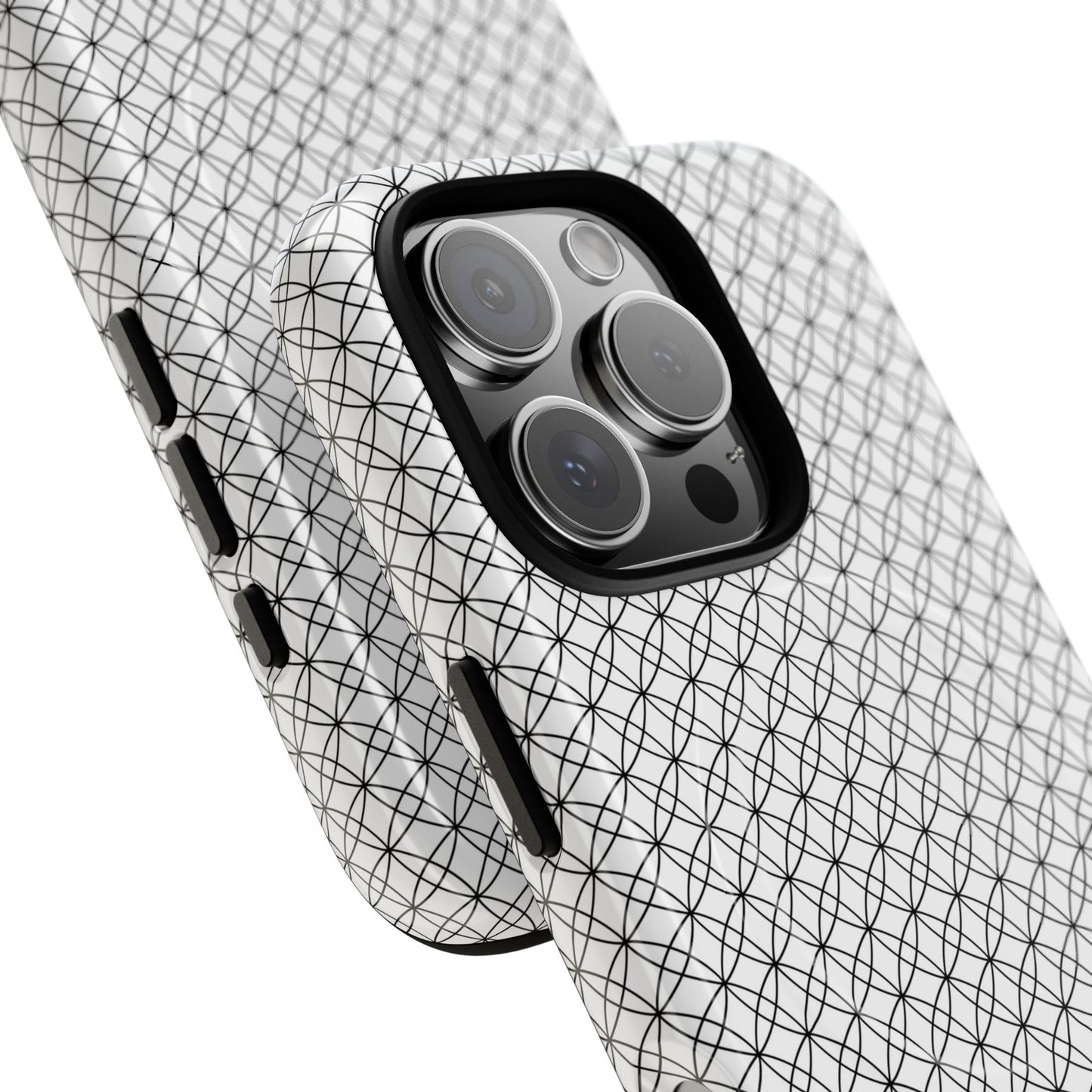 Personalized Geometric Phone Case, Stylish Tough Magnetic Cases, Unique Protection, Trendy Gift for Tech Lovers, Modern Mobile Accessory