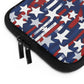 Patriotic Waves Laptop Sleeve