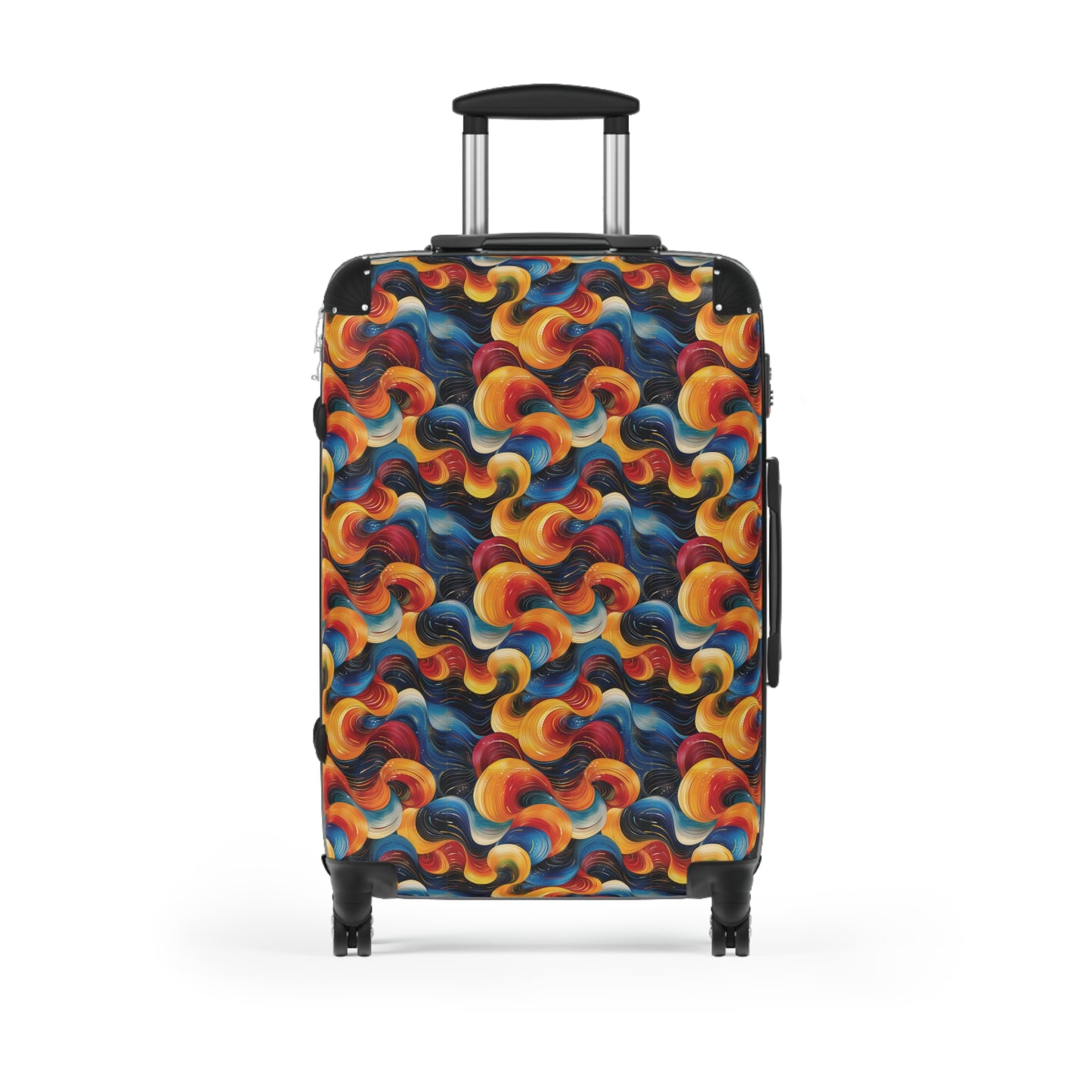 Cosmic Swirl Suitcases