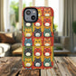 Cute Kawaii Cat iPhone Case, Tough Magnetic iPhone Case, Animal Lover Gift, Kawaii iPhone Cover, Fun Cat Design