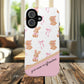 Personalized Bunny iPhone Case - Cute Animal Design, Tough MagSafe® Magnetic Case, Easter Gift, Spring Aesthetic, Kids Accessories
