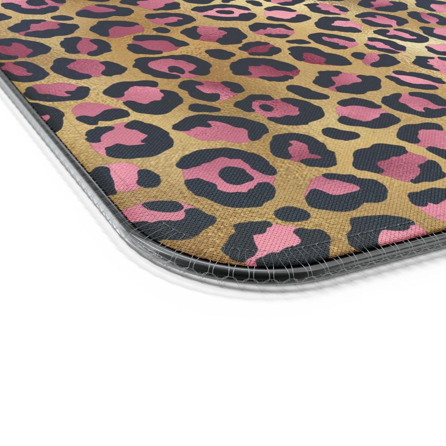 Leopard Luxe LED Gaming Mouse Pad, Wireless Charging