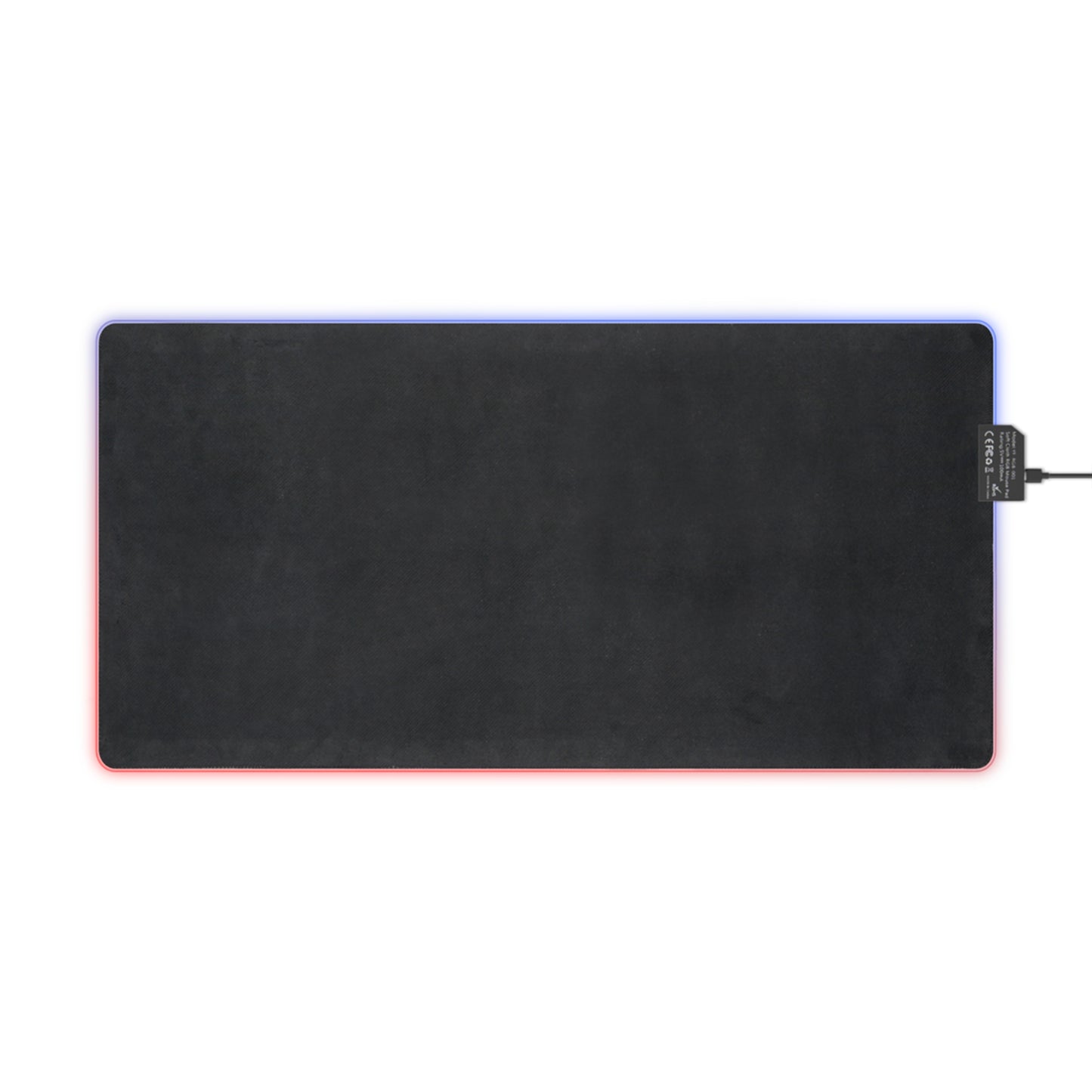 Daisy Delight Floral LED Gaming Mouse Pad – Custom Designed RGB Computer Accessory.
