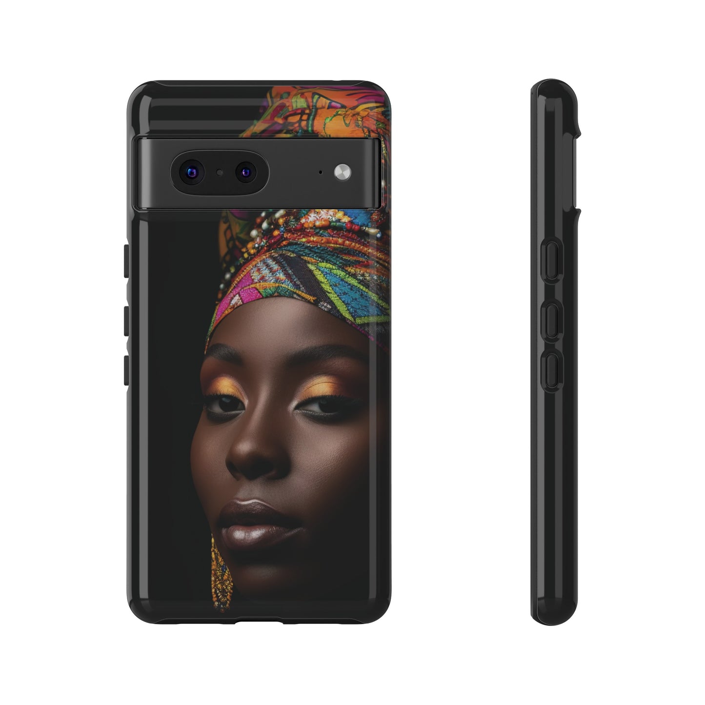 Regal Reflections: African Majesty Google Pixel Cases