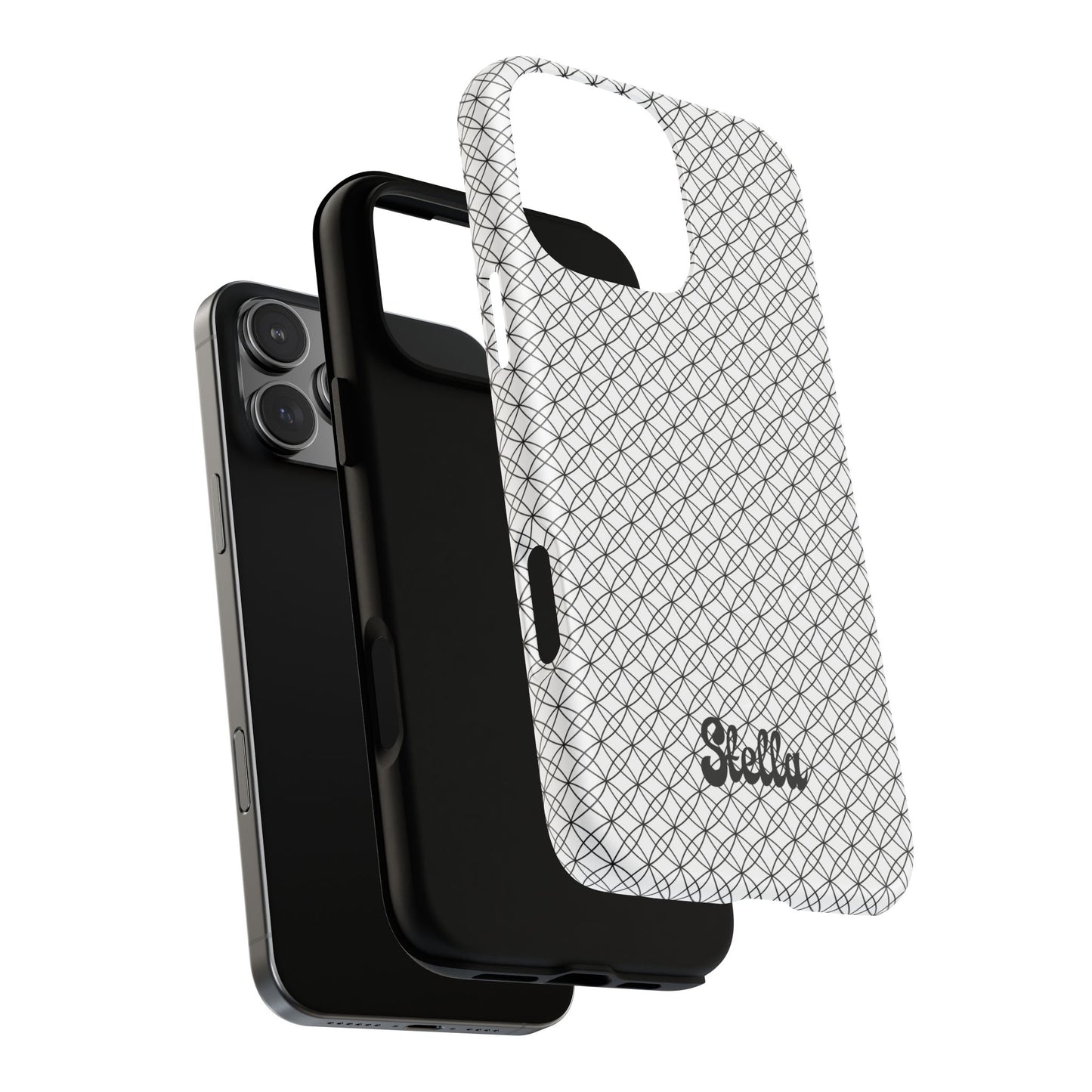 Personalized Geometric Phone Case, Stylish Tough Magnetic Cases, Unique Protection, Trendy Gift for Tech Lovers, Modern Mobile Accessory