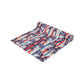 Patriotic Ribbon Table Runner — American Flag Stars & Stripes Cotton-Blend