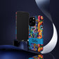 Psychedelic Visions Vibrant Samsung, iPhone and Google Pixel Phone Cases - Colorful Artistic Design