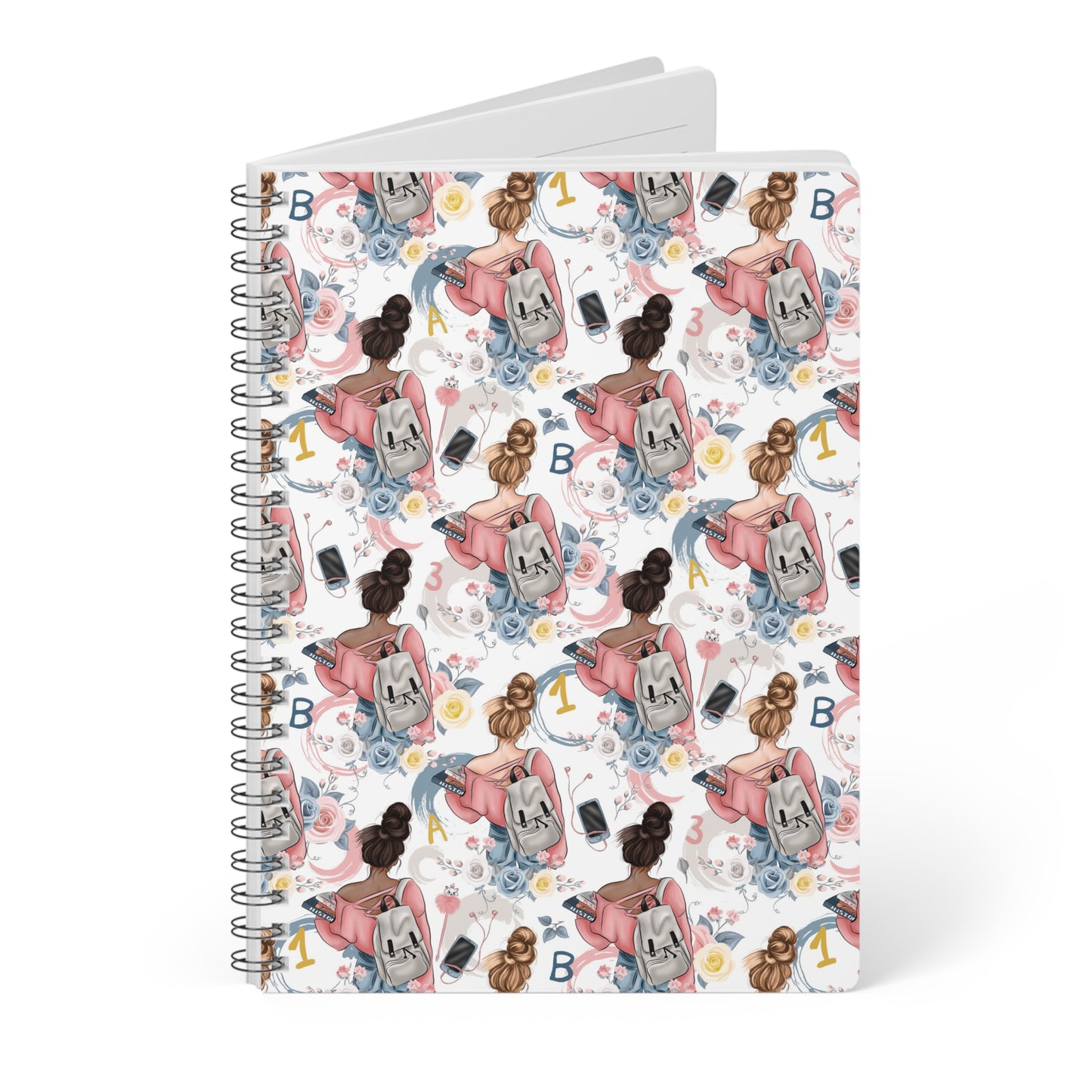 Study Chic Softcover Notebook, A5