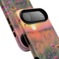 Floral Sunset Phone Case, Tough Magnetic Cases for iPhone, Nature Lover Gift, Durable Protection, Eco-Friendly Phone Accessory