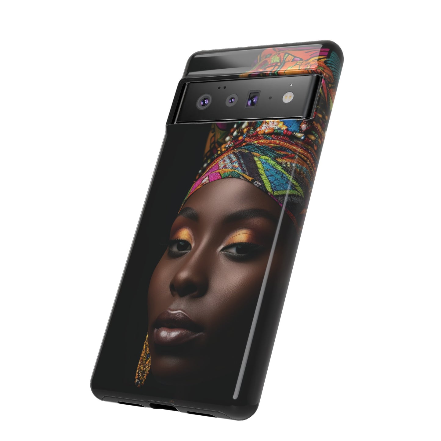 Regal Reflections: African Majesty Google Pixel Cases