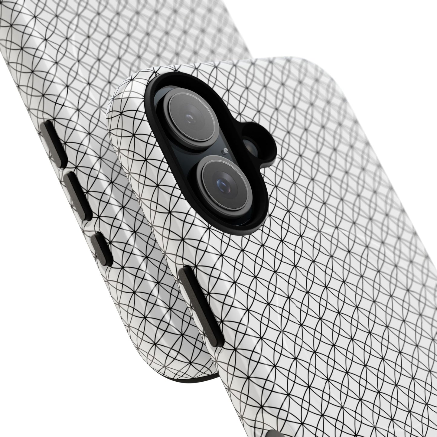 Personalized Geometric Phone Case, Stylish Tough Magnetic Cases, Unique Protection, Trendy Gift for Tech Lovers, Modern Mobile Accessory
