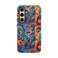 Psychedelic Visions Vibrant Art Google Pixel, iPhone and Samsung Phone Case - Tough Cases for Creative Souls