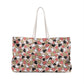 Heart Pattern Weekender Bag for Travel & Getaways