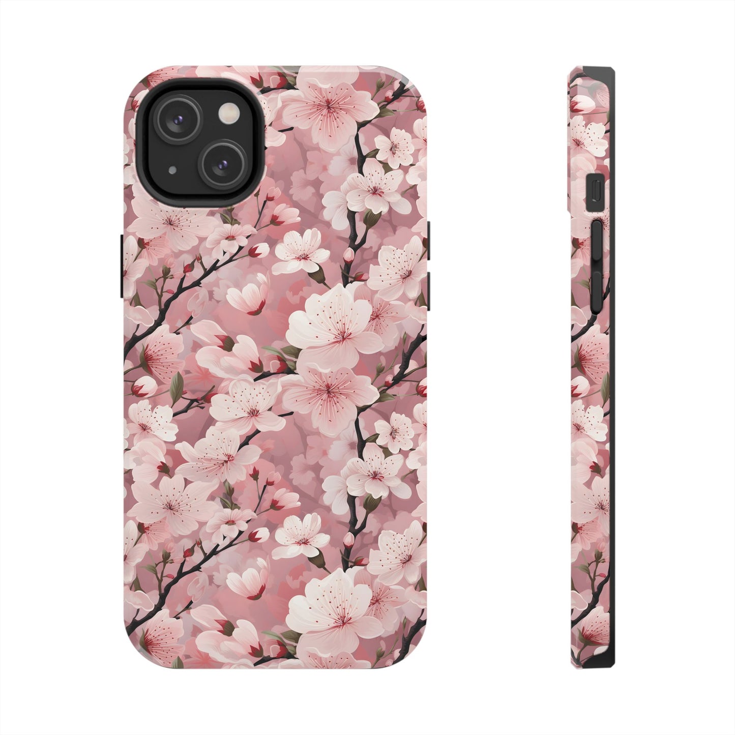 Cherry Blossom iPhone and Samsung Tough Phone Cases