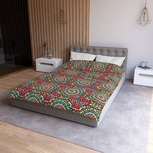 "Kaleidoscope Comfort Duvet Cover''