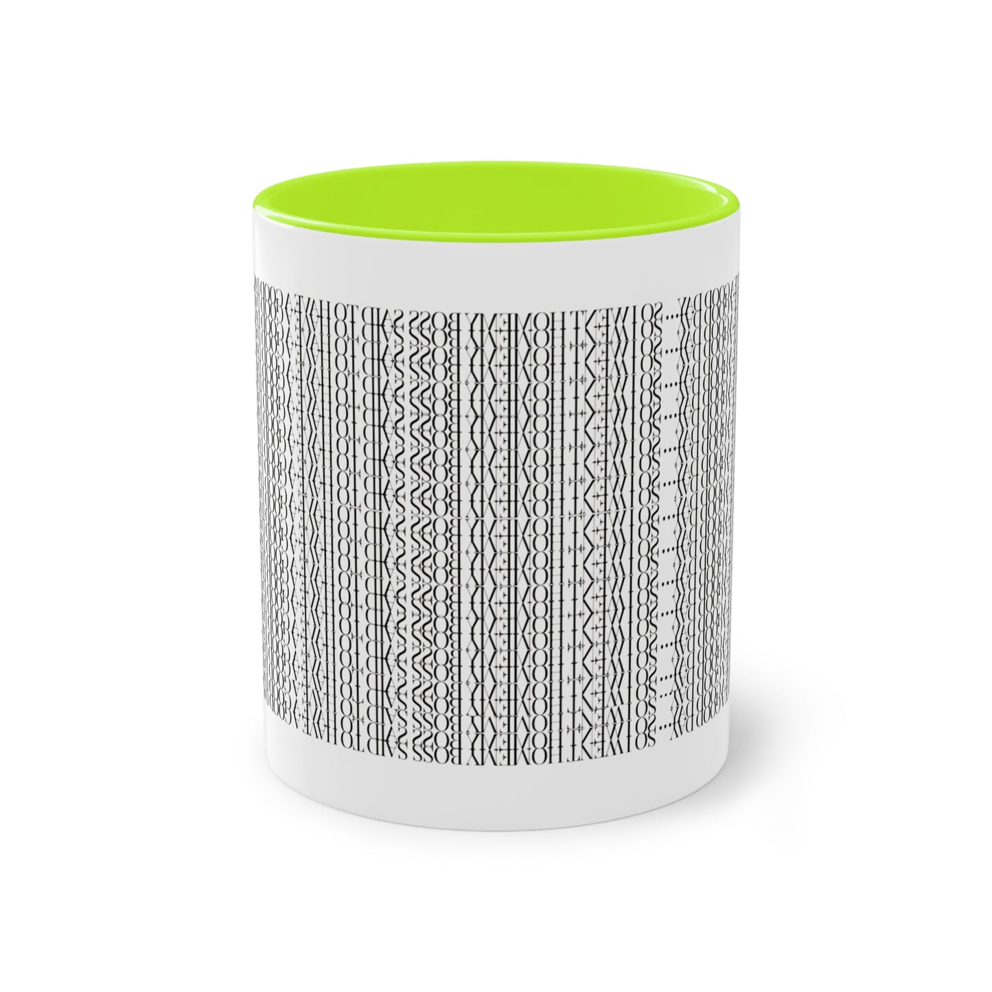 Two Tone Funny Hidden Message Mug - “My Boss said to have a good day… so I went home.”- Viral Optical Illusion Mug - Secret Sarcastic Work Message - Dishwasher Safe, Unique Gifts for Coffee Lovers, Home & Office Decor, Holiday Present.