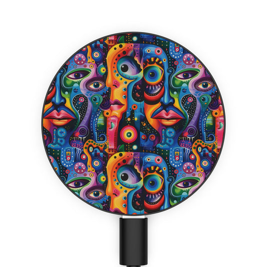 Psychedelic Visions Magnetic Induction Charger