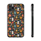 Whimsical Feline Garden Soft iPhone, Google and Samsung Cases