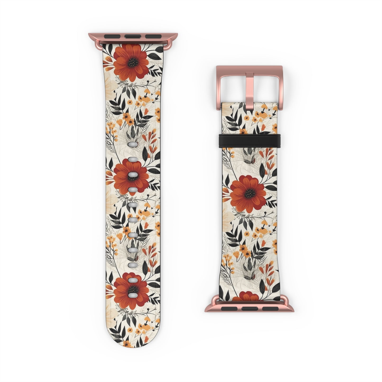 Boho Chic Floral Watch Band - Stylish & Colorful Replacement Strap for Women.