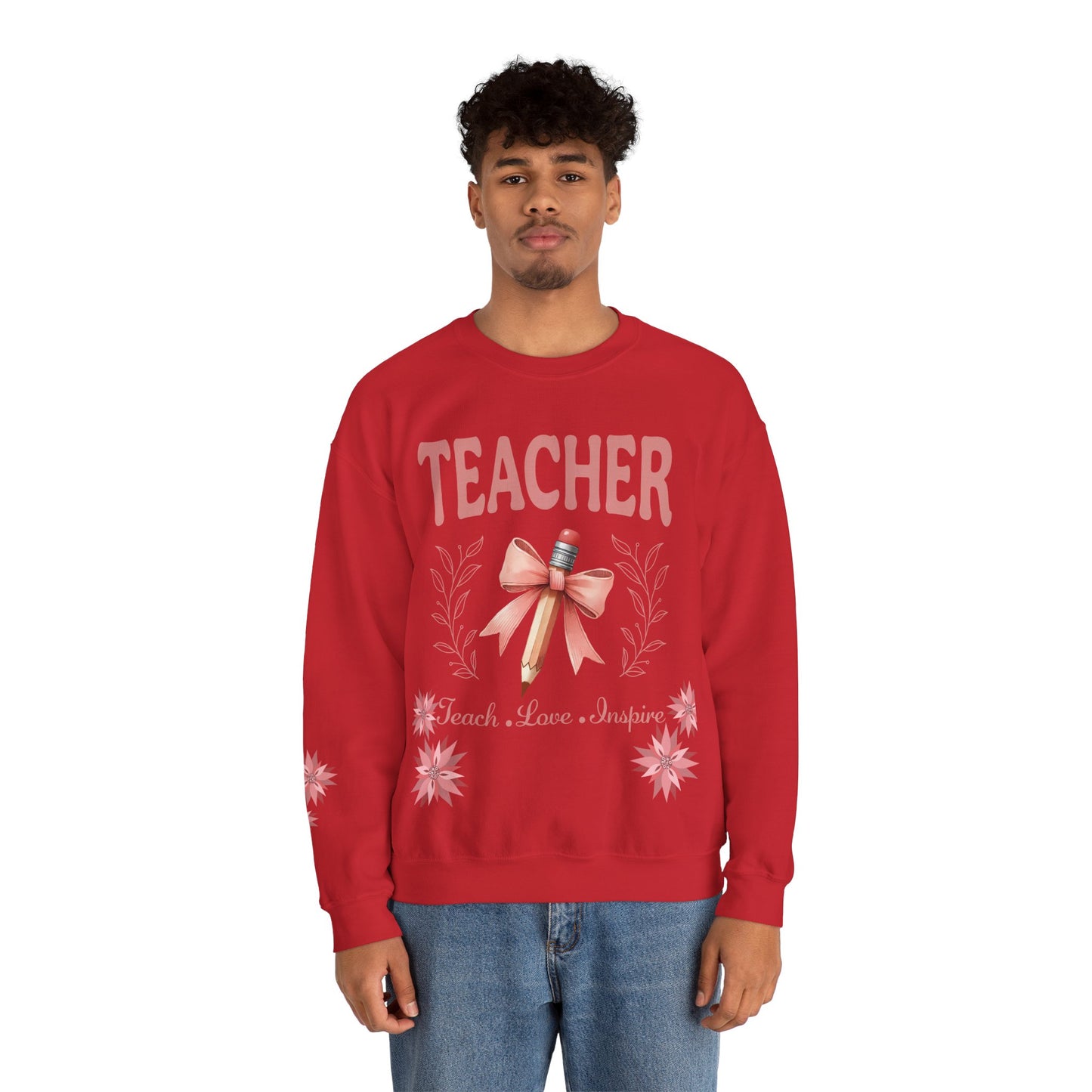 Teacher Unisex Heavy Blend™ Crewneck Sweatshirt