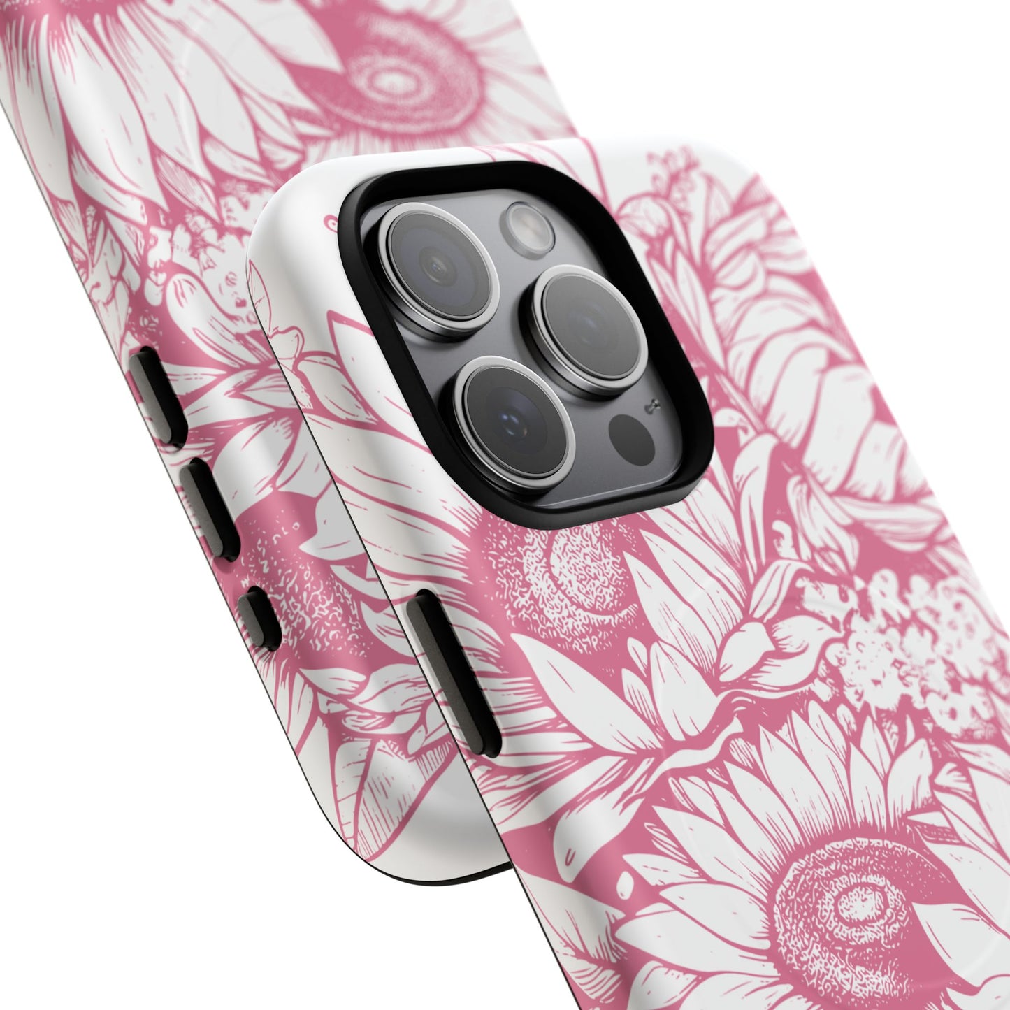 Loved John 3:16, Inspirational Gift, Tough iPhone Magnetic Case Scripture, Sunflower Bible Verse, MagSafe® iPhone® Tough Case, iPhone 14, iPhone 15, iPhone 16, Pro, Pro Max, Plus