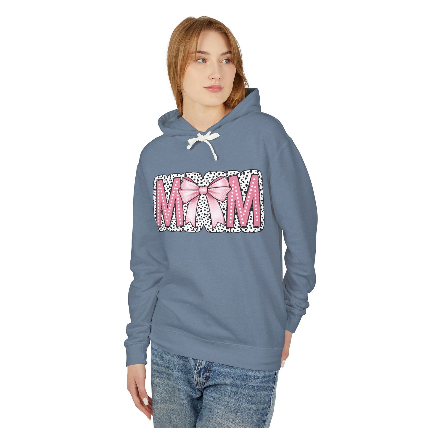 Coquette MOM Unisex Lightweight Hooded Sweatshirt