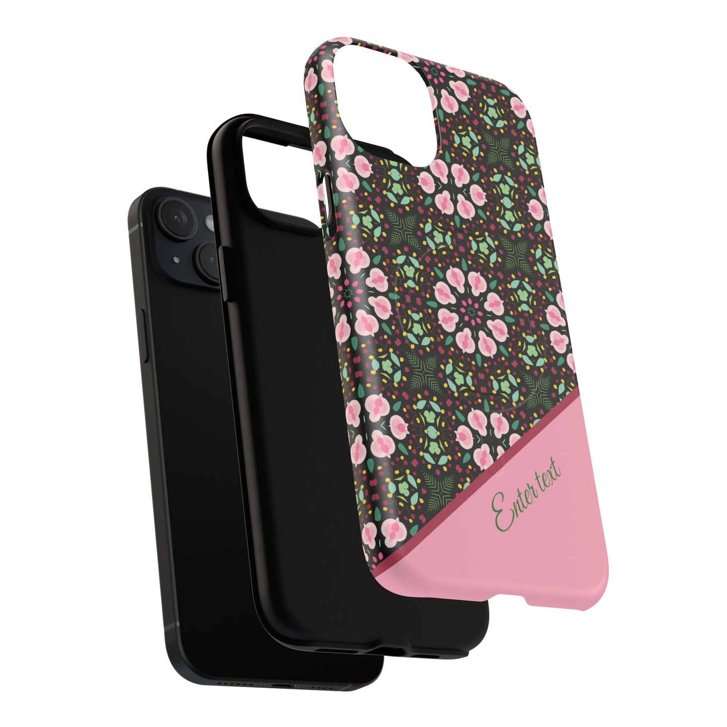 Personalized Twilight Petal Tapestry Floral Tough Magnetic MagSafe® iPhone Case, Durable iPhone Protector, Unique Gift for Her, Stylish Tech Accessories.